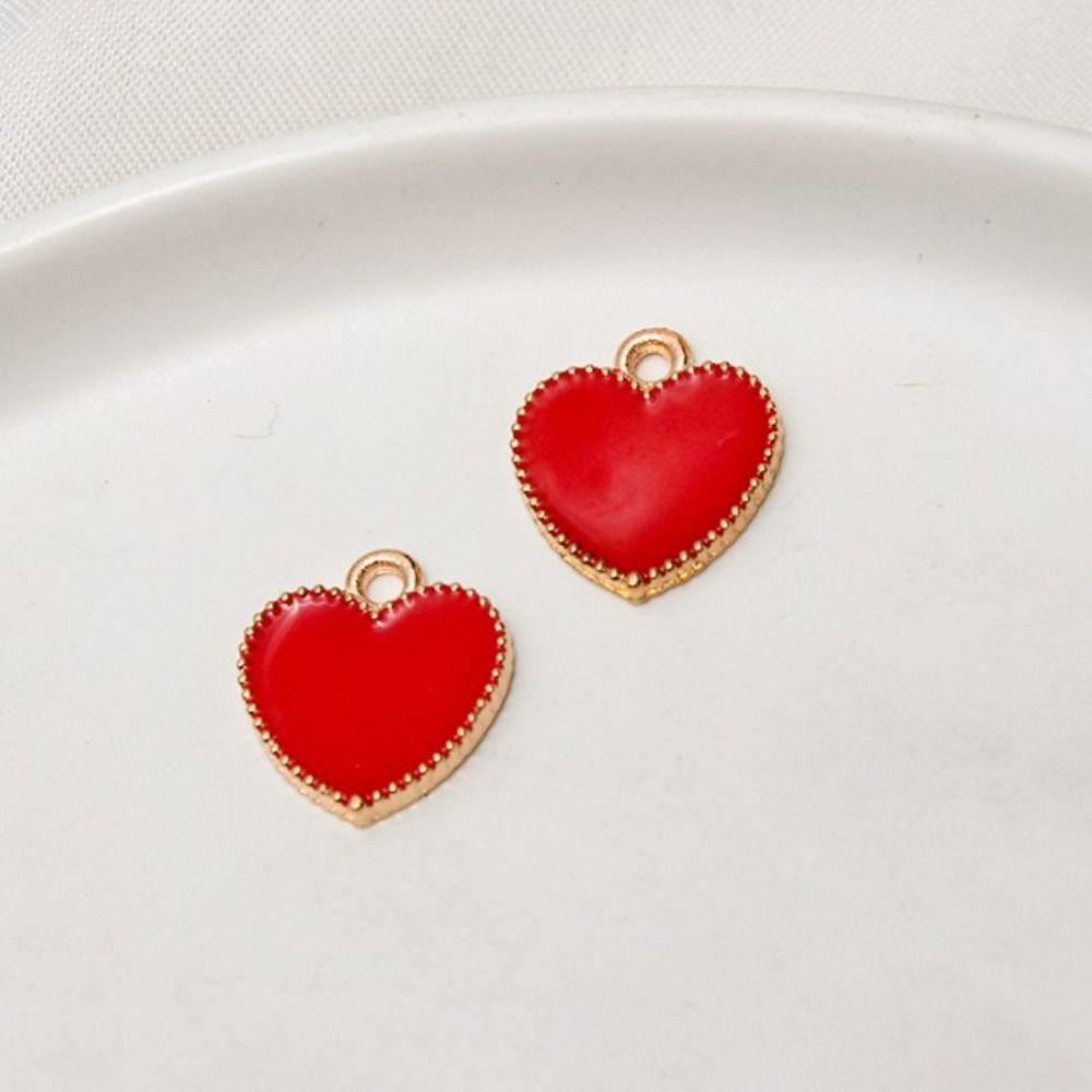 

45 шт., подвески в форме сердца любви из сплава, 14*16 мм, висячие подвески в форме сердца любви для поделок своими руками