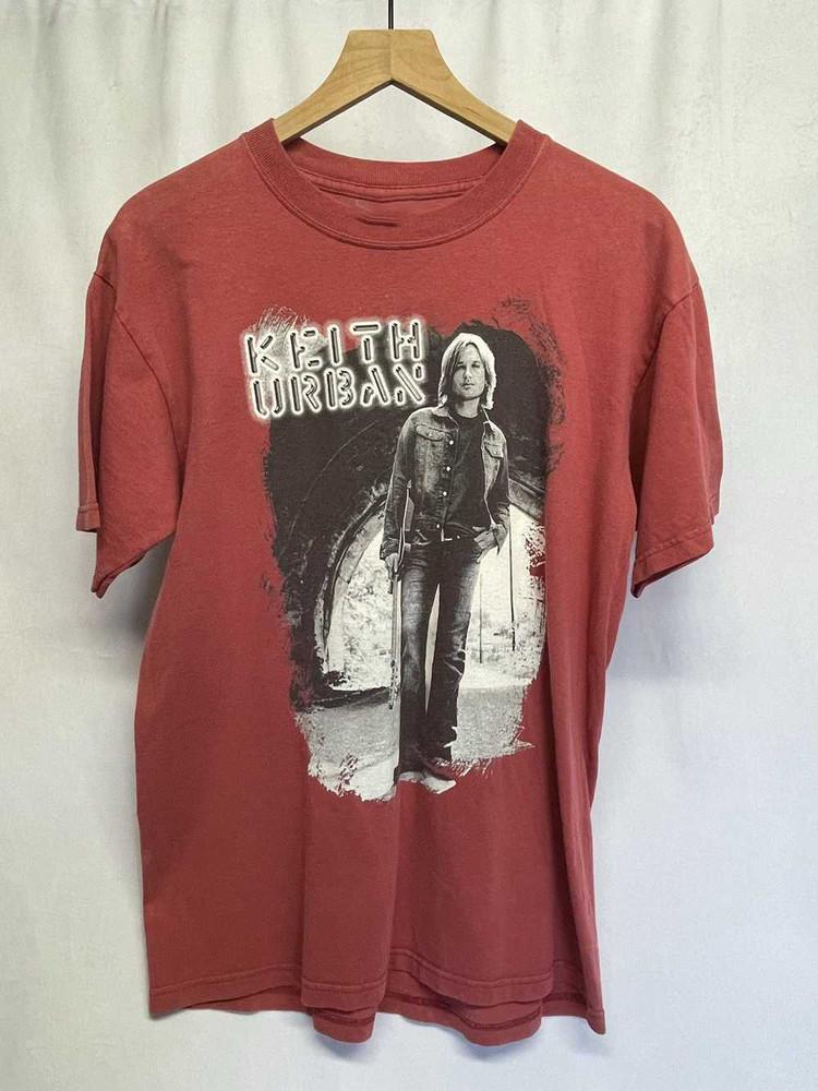 

Keith Urban Tour Gift For Fans Red Cotton Unisex T-Shirt S To 5XL TS123 Unisex T-Shirt XL
