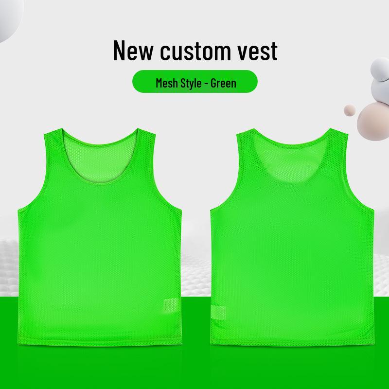 

Custom Disc Golf Team Uniform - Outdoor Mesh Vest for Training & Competition Adult неоновый зеленый