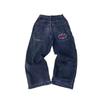 Mens Straight Fit Hip Hop Denim Jeans - High Waist Slightly Stretchy Water Washed Multi-Pocket Casual Pants Youth