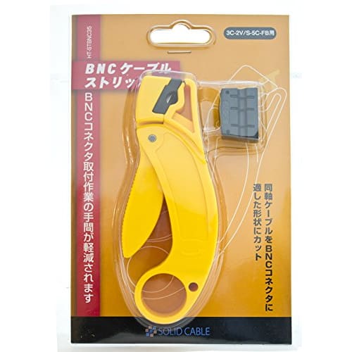 Solid BNC Cable Stripper for 3C-2V and 5C-FB Connectors #HT-STBNC35