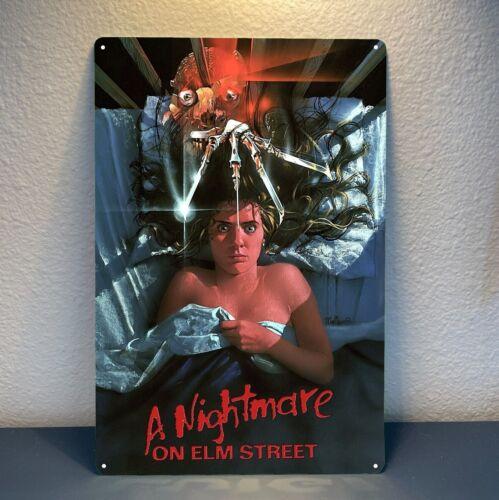 On Elm Street Retro Horror Movie Metal Poster Tin Sign - 20x30cm Plate-aluminum 20x30cm（7.8x11.8inch）