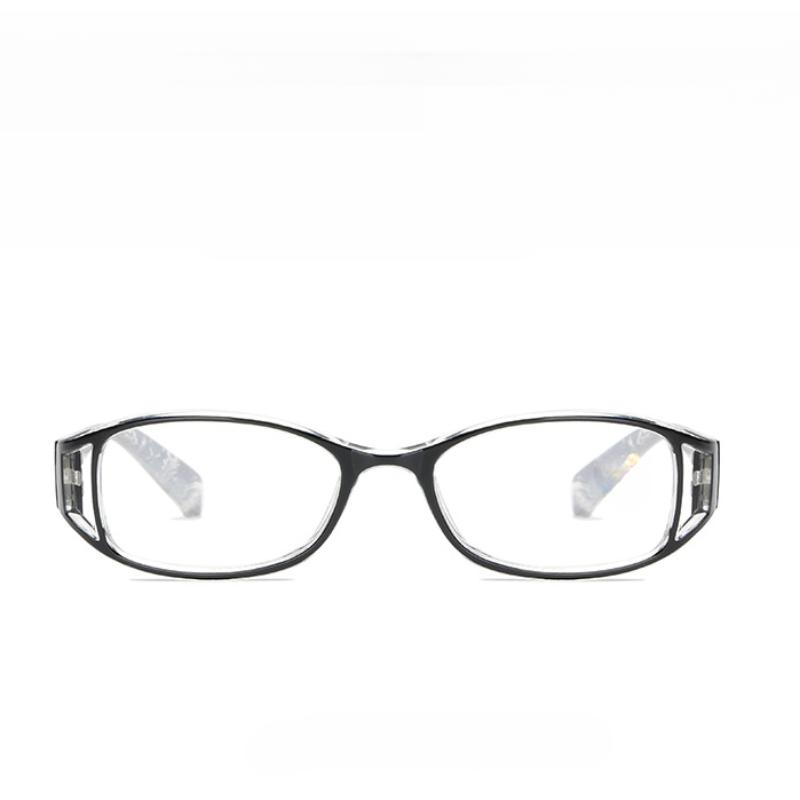 Women Fashionable Reading Glasses Stripes Printed Reading Glasses Anti Blue Light Eyewear Rectangle Presbyopia Eyeglasses