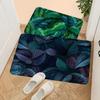 Tropical Palm Leaf Cactus Entrance Door Mat Anti-slip Absorb Water Long Strip Cushion Bedroon Mat Toilet Rug