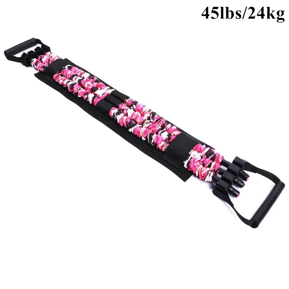 Portable Arm Extender Bench Press Pull Rope Home Gym Resistance Training Fitness Exercise Equipment Push-up Resistance Band 1PCS