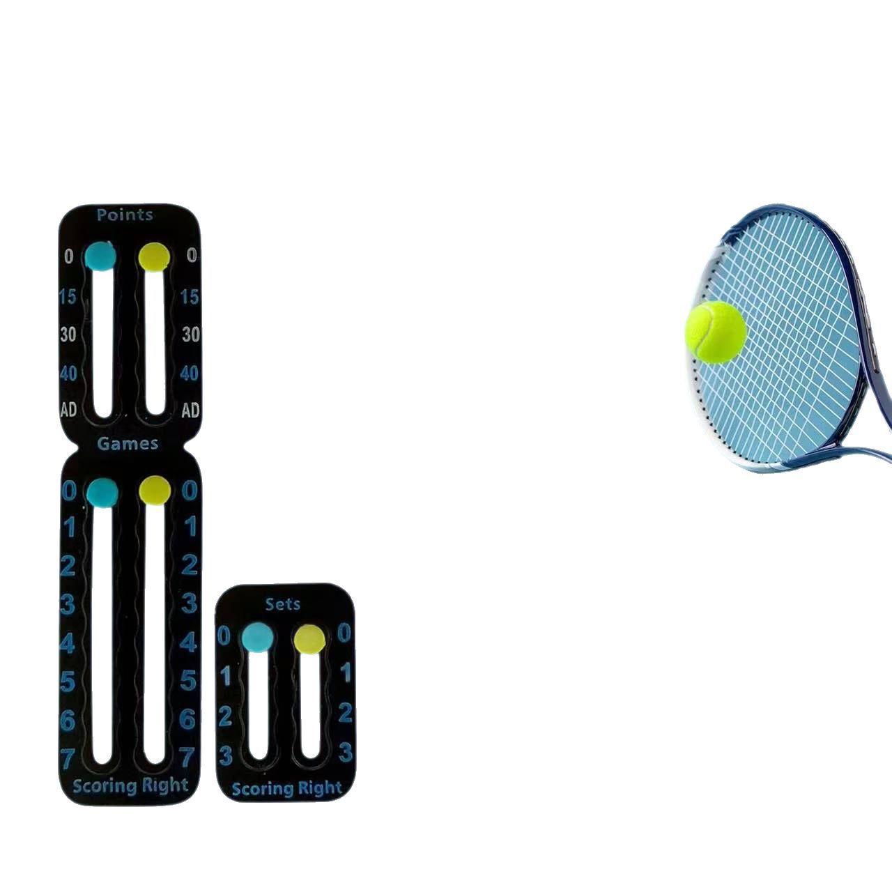 

1Pc Portable Tennis Racket Scoreboard чорний