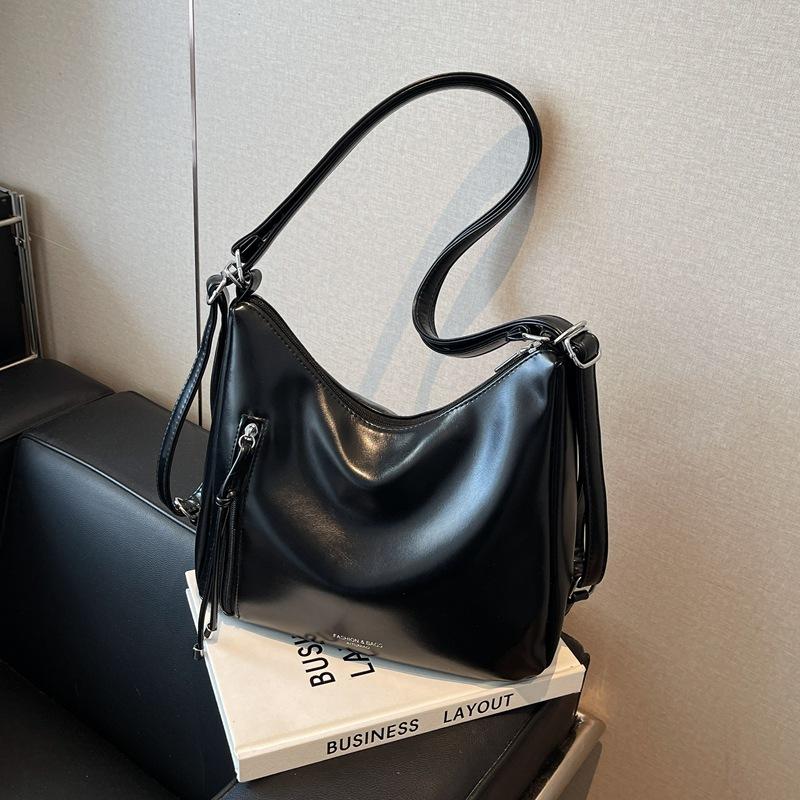 Trend fashion backpack women's simple versatile tote bag niche high-end casual women's bag