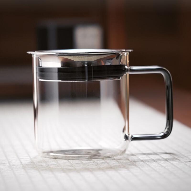 Quandu Single-Serve Glass Teapot with Stainless Steel Filter