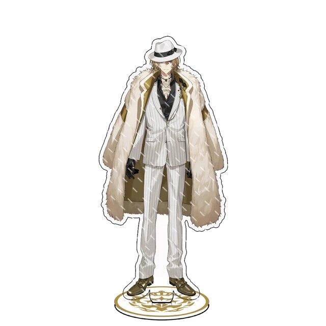 Anime Luxiem VTuber Akrylový Stojan Shu Mysta Luca Ike Vox Postava Modelka Talíř Dekor Dekor Fanoušci Dárky Cosplay Hot Key Chains