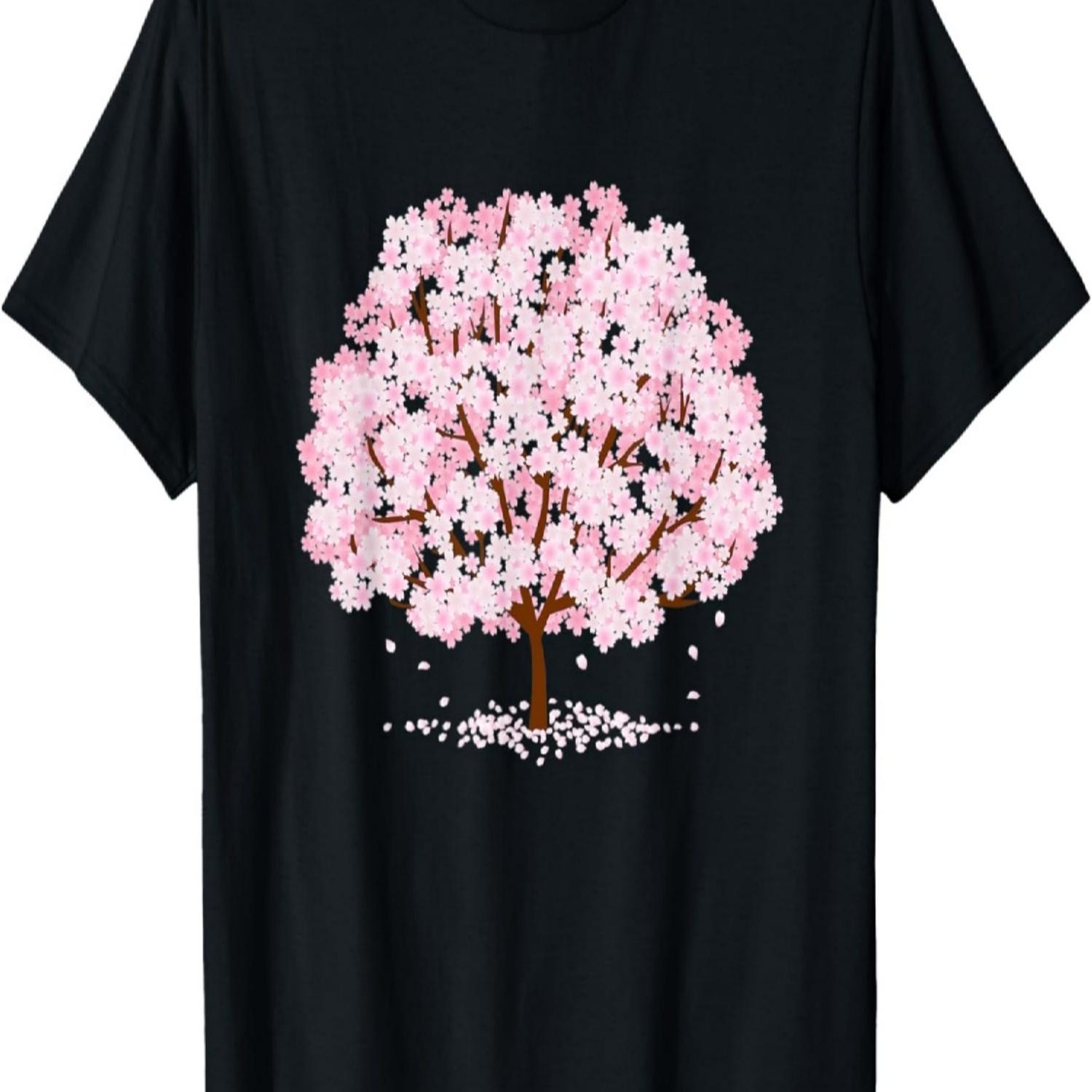 Sakura Cherry Blossom Tree T-Shirt S