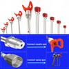 1pc 20cm/30cm/50cm Airless Paint Sprayer Tip Extension Pole Spray Tool Fits For Titan Wagner Spray Gun Tool Parts