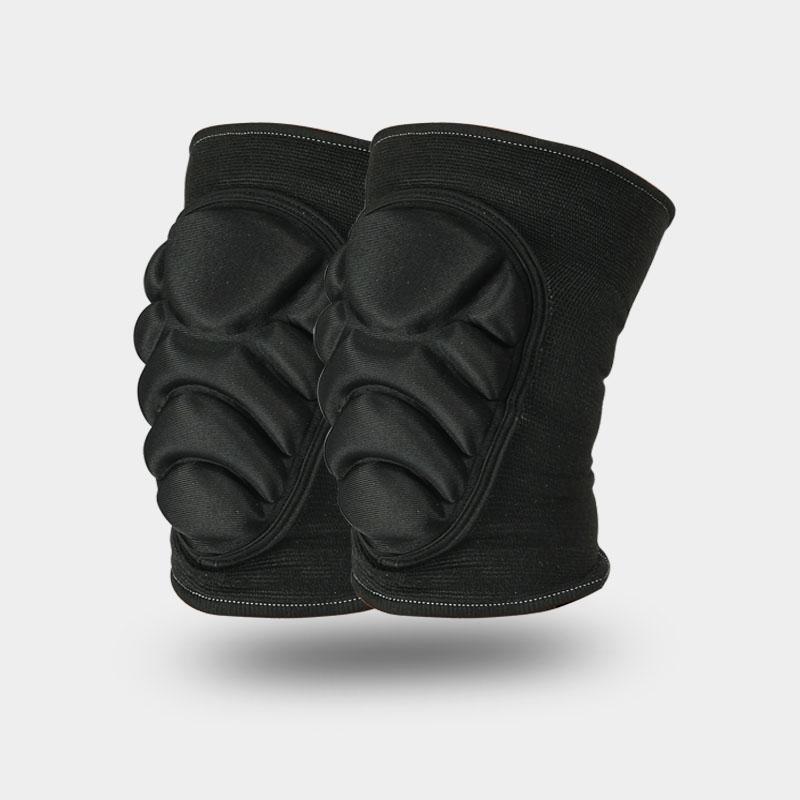 Sports Outdoor Compression Protective Anti-collision Knee Pads with Thicken Eva Foam