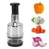 Garlic Press Manual Food Chopper  Stainless Steel For Kitchen Easy To Clean Mincer Crusher Vegetable Onion Cutter Handheld Tool