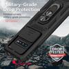 Shockproof Armor Case For Samsung Galaxy S10+ S10 Plus S 10 + S10Plus Car Magnetic Ring Stand Slide Camera Lens Protector Cover