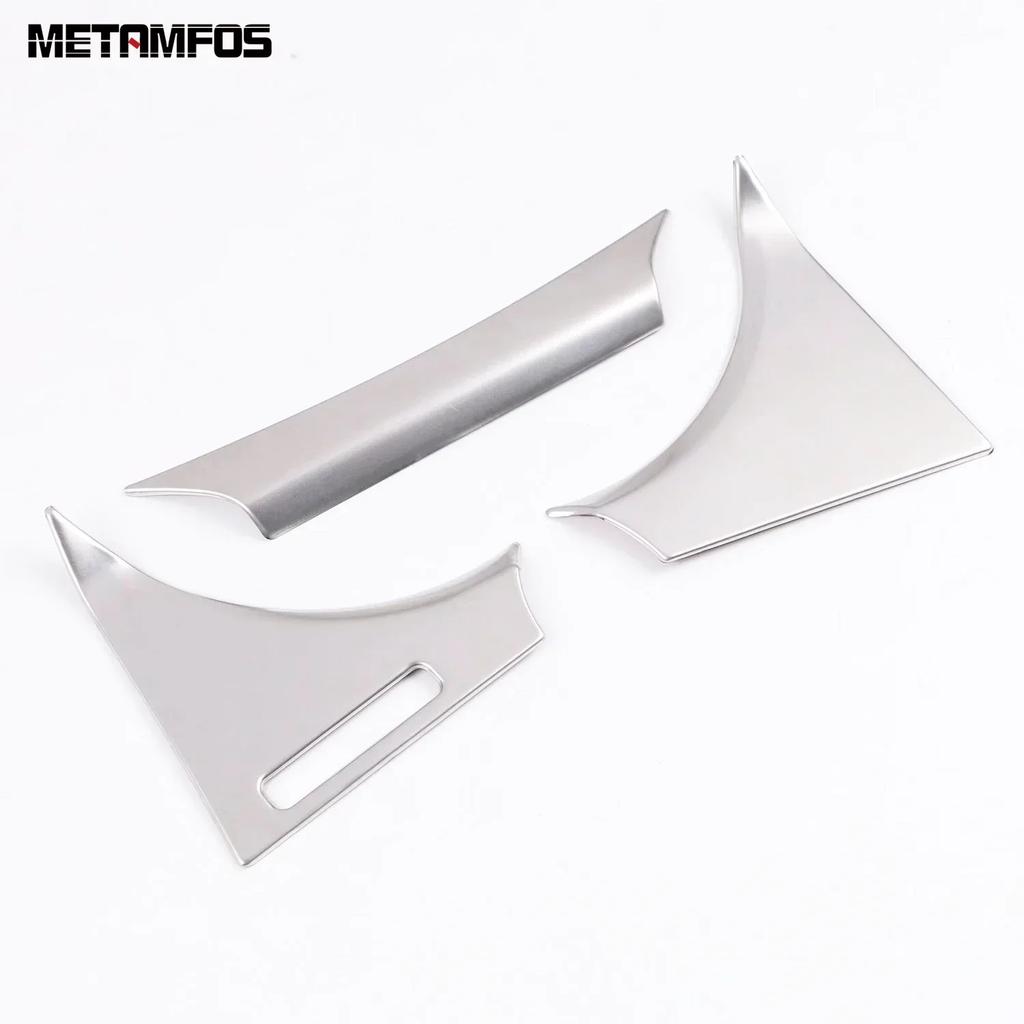 Car Dashboard Trument Board Cover Trim For Toyota Camry 2018      Stainless Steel Interior Accessories