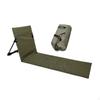 Beach Chair Lounge Mat with Back Support And Carrying Bag for Travel Relaxation