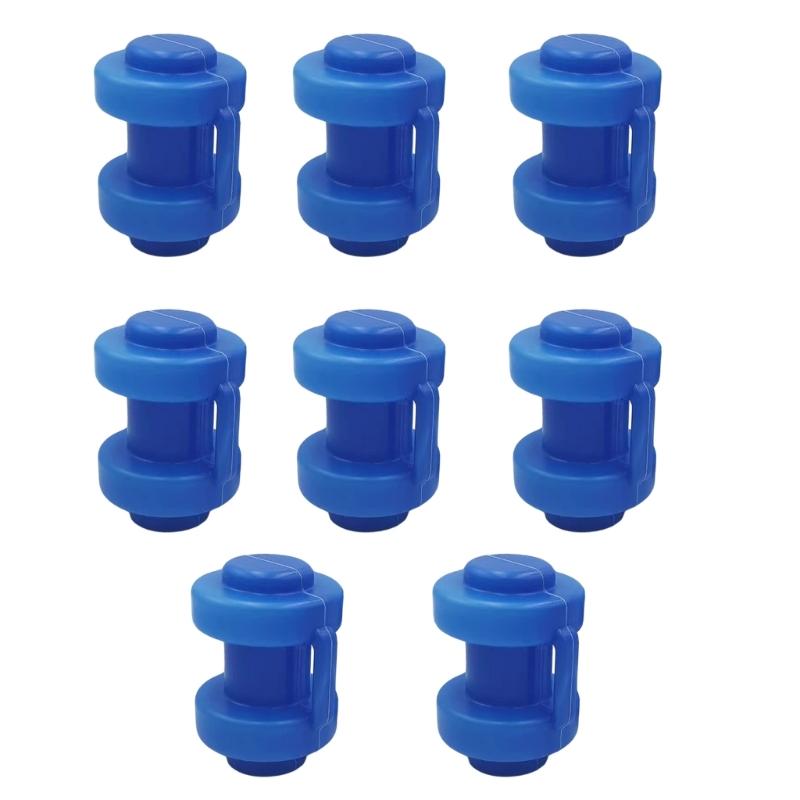 Wear-Resistant Trampoline Caps Professional Trampoline Rod Cover Trampoline Tube Caps Small Trampoline Replacements Set