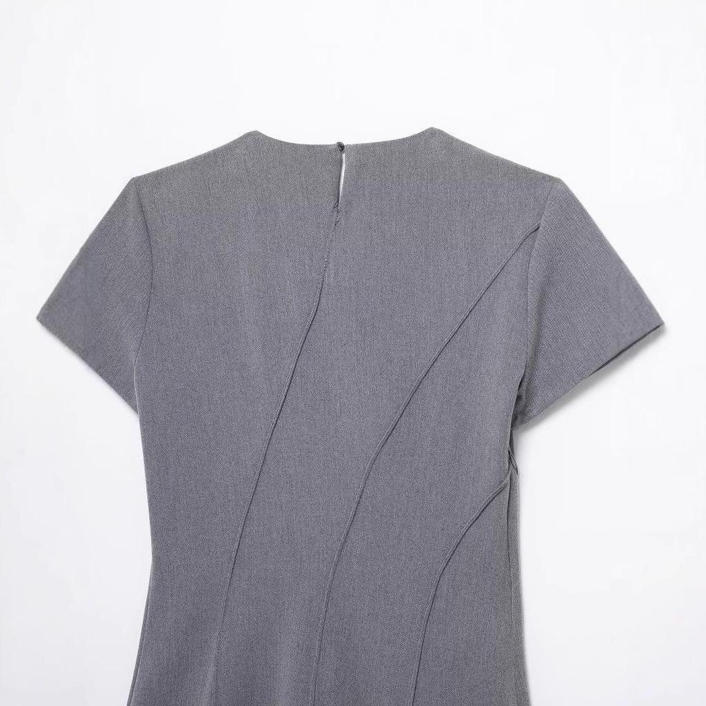 TAOP&ZA Elegant Spring/Summer Women's Short Sleeve Mini Dress