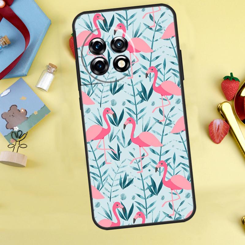 Rosa Rotes Flamingo-Case Für OnePlus Nord 5 CE 2 3 4 Lite N20 N30 OnePlus 15 12R 13R 13 12 11 10 10T 13T Hülle