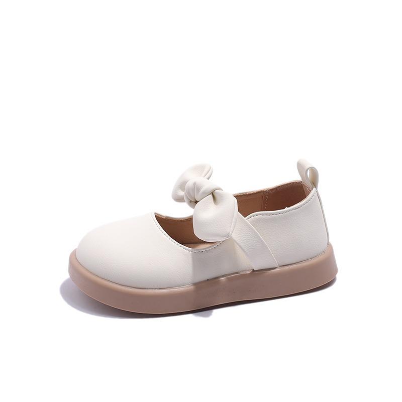 Girls' Bowknot Princess Style Shoes Soft-Sole Casual for Girls & Toddlers Elegant Youth Shoes Cute Girls Comfortable Shoes