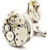 Gemelli TTMA, Gemelli Lusso Steampunk Forma Movimento Orologio Vintage (1 paio), Regalo per San Valentino Compleanno Anniversario Laurea.