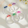 European and American fresh geometric soft pottery stacked bracelet set for women ins style colorful floral bracelet Bracelet