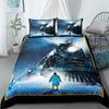 3D Polarny Express Duvet Cover Set Usa King Queen Double Full Twin Single Size Bed Linen Set