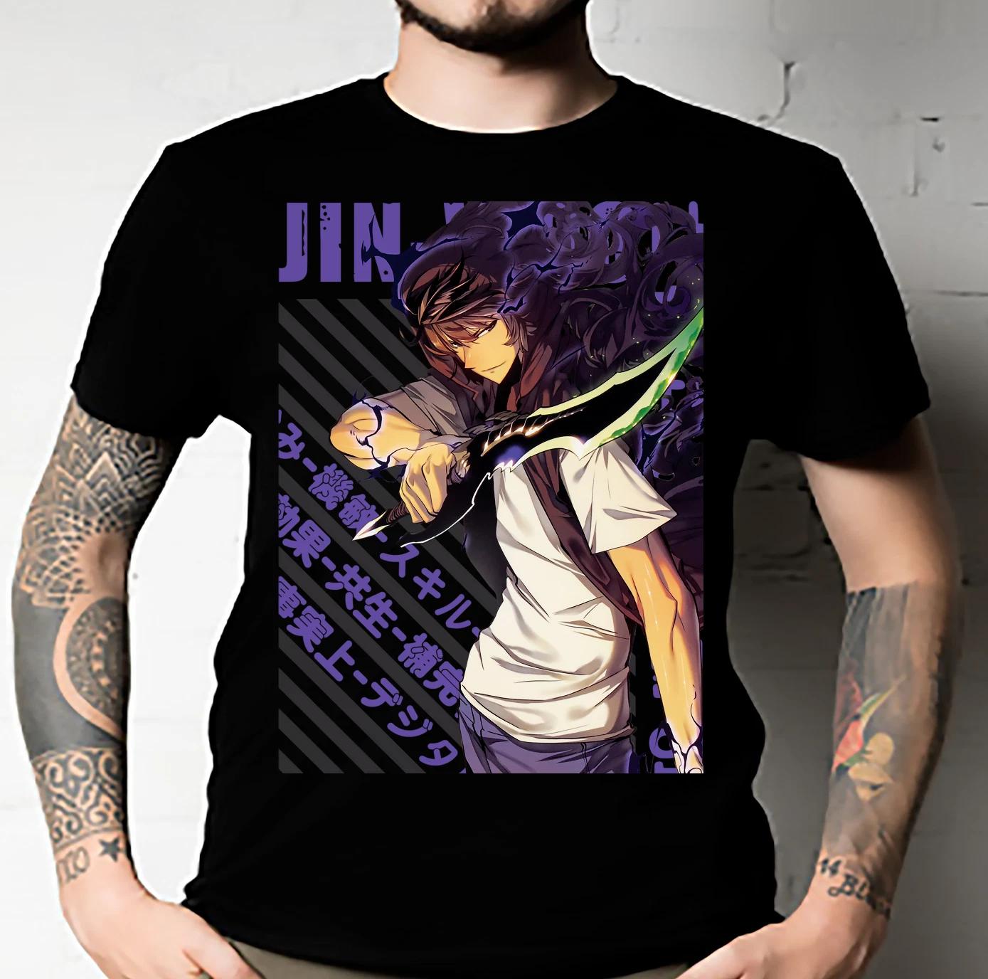 Men s and Women s T-shirts Solo Leveling - Jin-Woo Sung Essential XL