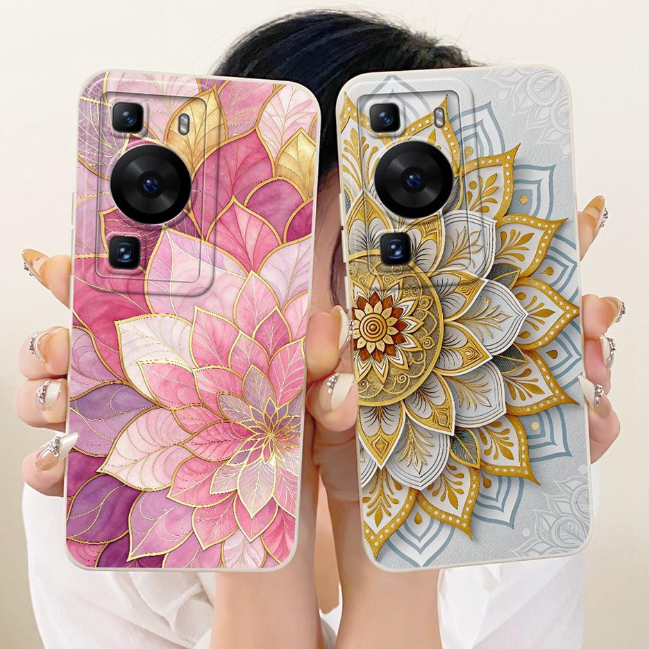 For Huawei P60 Pro Case MNA-AL00 MNA-LX9 Cool Owl Dragon Painted Cover Soft Silicone Phone Case For Huawei P60 Art P 60 Pro Bags
