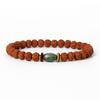 Natural Wood Star Moon Bodhi Seeds Bead Bracelet Promotes Meditation Wisdom & Good Luck Fortune Enlightenment Harmony Jewelry