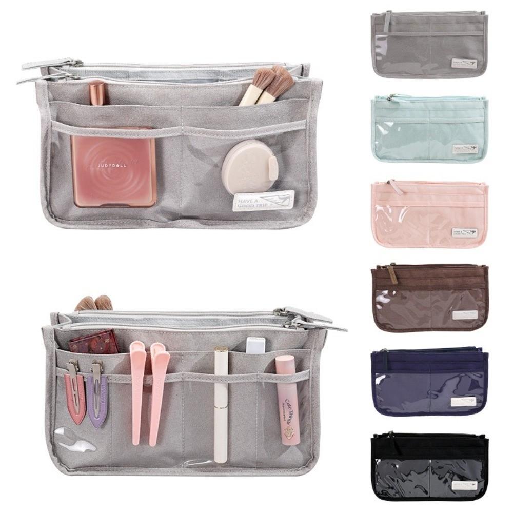 New Portable Makeup Bag Multi-purpose Lightweight Tote Bag Large Capacity Inner Liner Bag Travel