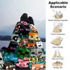 Minecraft Pixel Characters Blanket Soft Throw Blanket For Home Bedroom Bed Sofa Travel Office Solid Christmas Blanket