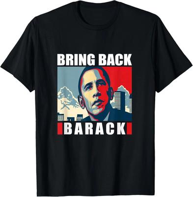 Bring Back Barack Obama Patriotic Support Design Unisex T-Shirt