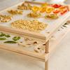 Quick Drying Rack Stackable Multi-Tier Drying Rack Framed Mesh Pasta Drying Rack for Fruits Vegetables Herbs