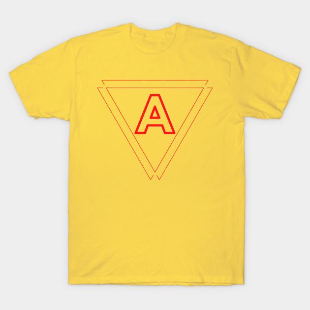 Unisex Fashion TShirt A Red The First Letter Print TShirt Plus Size XS-6XL T-Shirt 100%Cotton Tops O Neck Short Sleeve Tees