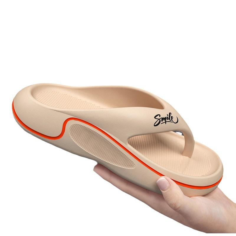 Men's Thick-Soled Soft Flip-Flops: Ultimate Comfort Casual Outdoor Beach Slippers