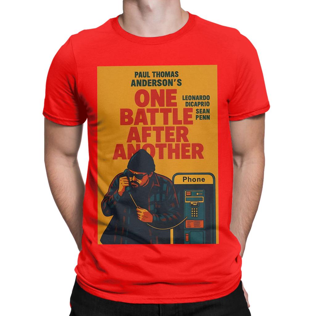 Ein Kampf nach dem anderen Retro Filmplakat Grafik Lustig 100% Baumwolle T-Shirt Ein Kampf nach dem anderen T-Shirts Oberteile Für Unisex