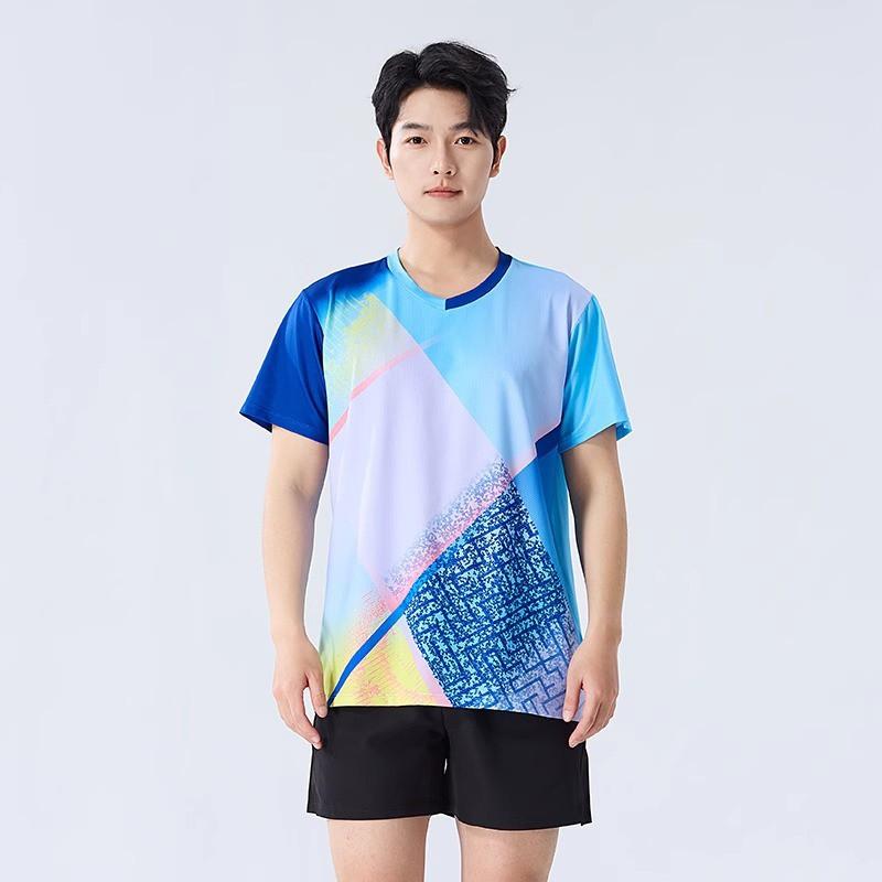 Lightweight Breathable Quick-Dry Sport T-Shirt Badminton Tennis Table Unisex Athletic Wear