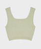 BELLOL Medal Square Neck Sleeveless Melon