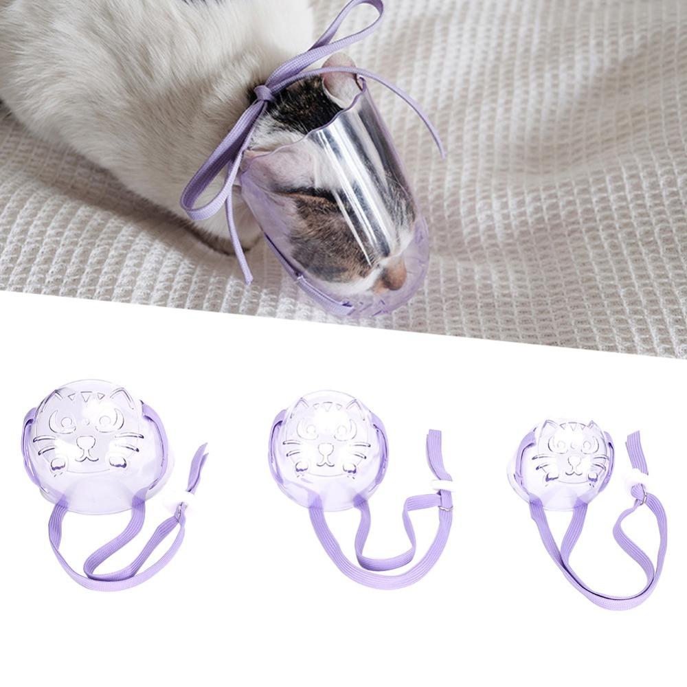3PCS 3 Sizes Set (S/M/L) Pet Muzzle Breathable Anti Bite Muzzle for Bathing Injections Grooming