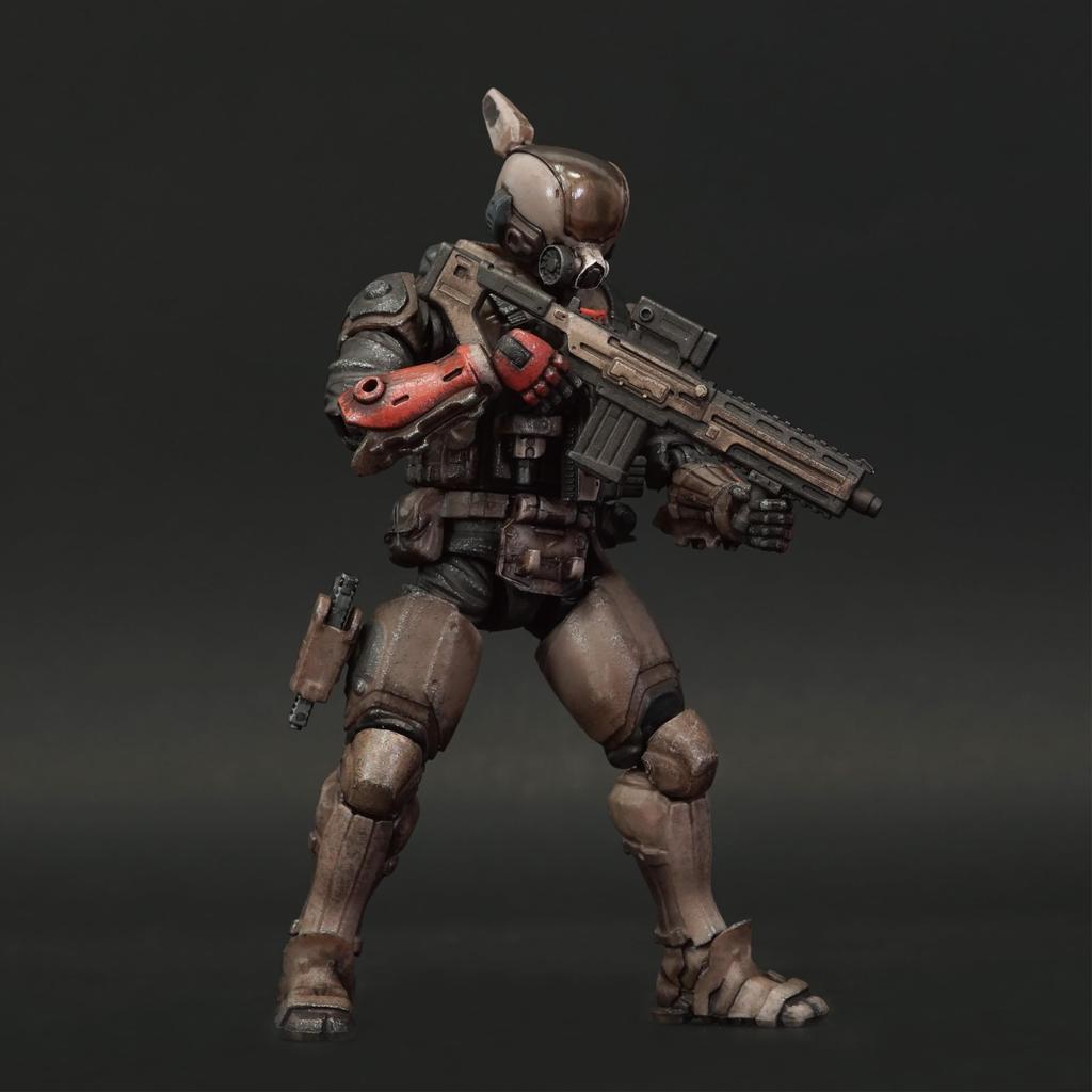 TOYS ALLIANCE LIMITED FAV A109 Red Crow Paratrooper Scale ABS Painted Movable Figure "Acid Rain" 1/18