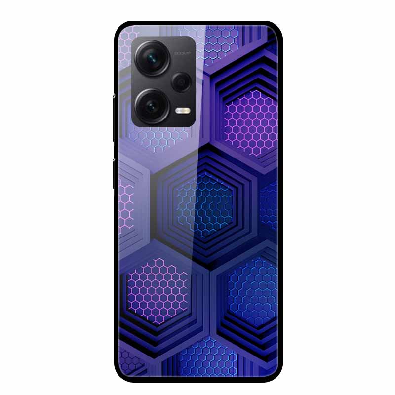 Tempered Glass Cases For Redmi Note 12 Pro Plus 5G Covers Note12 Hard Back Covers for Xiaomi Redmi Note 12 Pro Capas Protective