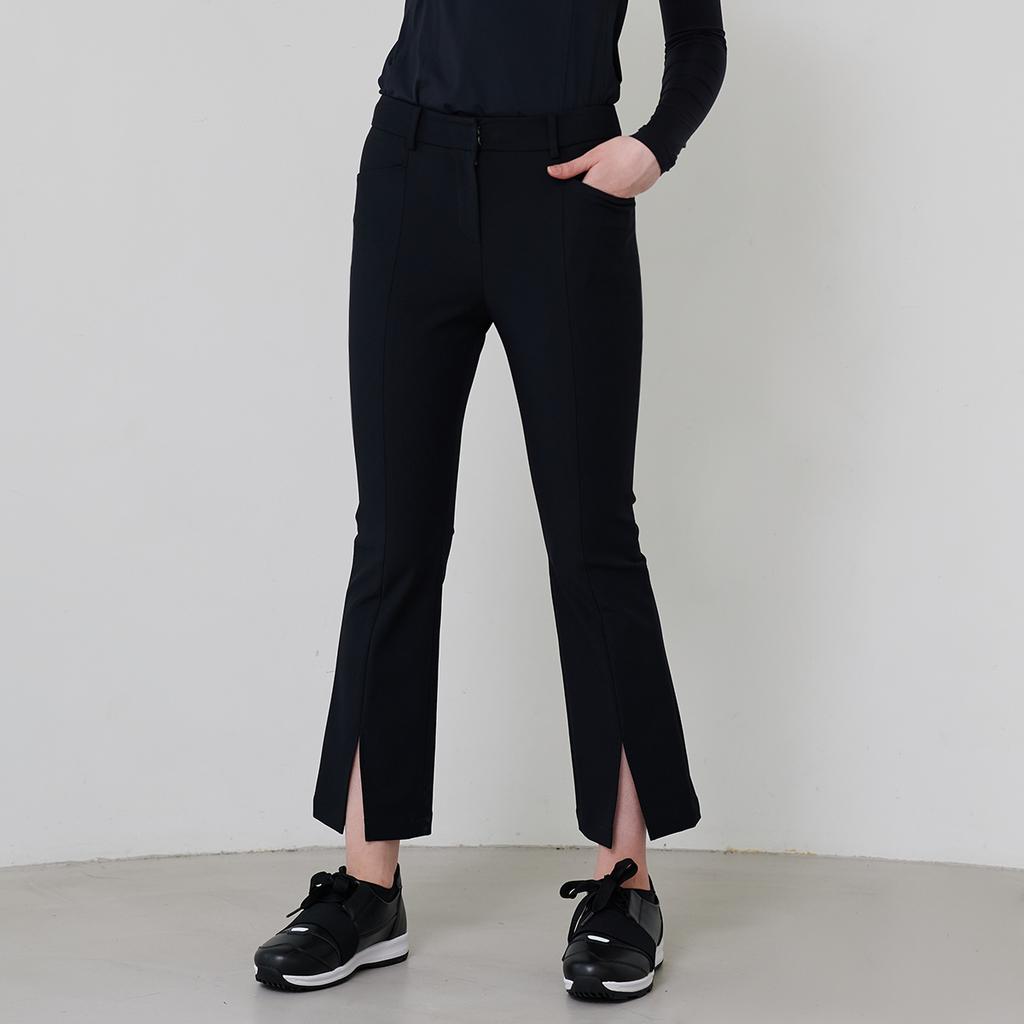 LIKK Cut-Out Bootcut Pants (Black)_L3A1-Pt01C