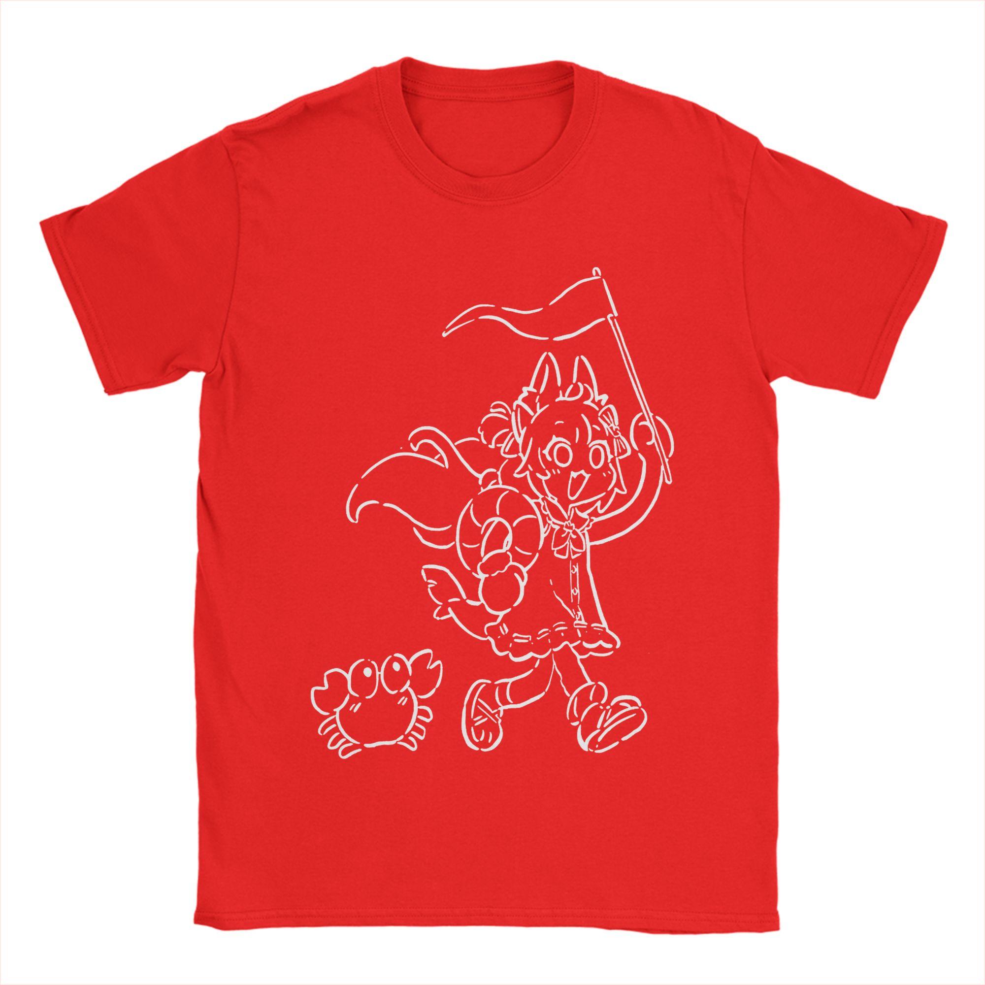 Mens TShirt Sameko Saba Vintage Cotton Tees Short Sleeve  T Shirts Round Neck Tops Gift L