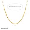 Elegant Gold-Plated Rhinestone Flower Chain Set with Irregular Patchwork Design