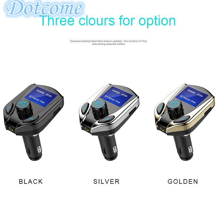 Buy X8 Car Kit Handsfree Wireless BT FM Transmitter LCD MP3 Player Dual