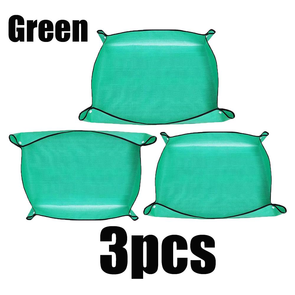 1-3pcs Home Gardening Supplies Planting Mat Foldable Anti Dirt Waterproof Potting Pad For Succulent Gardening Transplant Tools
