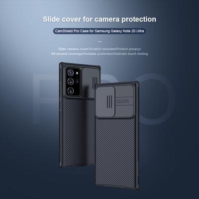 Nillkin Etui do Samsung Galaxy Note 20 Ultra 5G CamShield Pro Przesuwana Osłona Aparatu Ochrona Obiektywu Tylna Osłona Etui