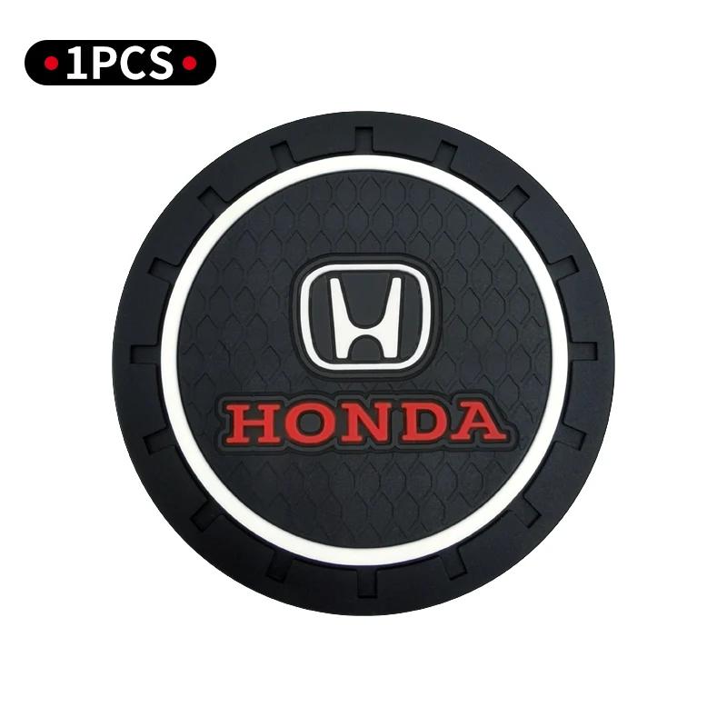 

1/2pcs Non-slip Car Water Cup Rubber Mat For Honda Civci FIT CRV Accord Jazz HRV Dio Stepwgn Prelude Odyssey City CRX Pilot