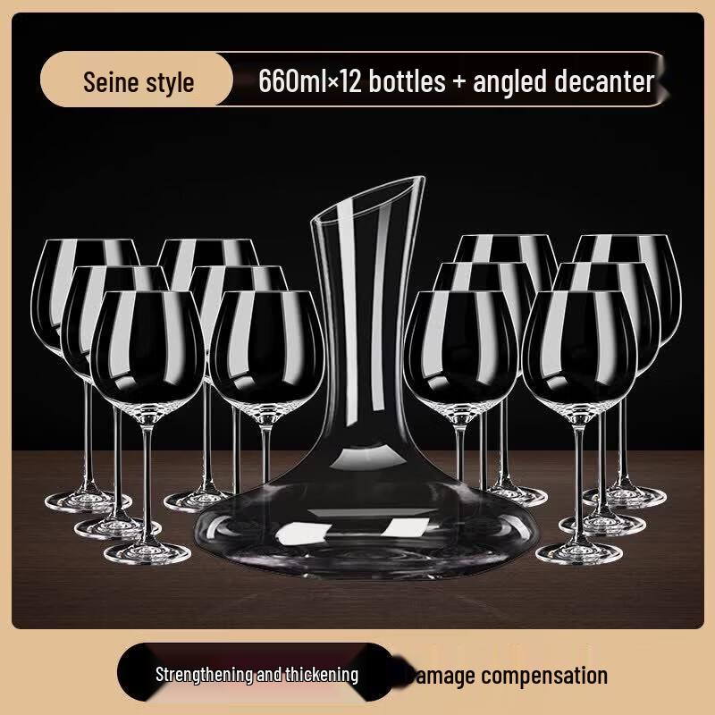 UOZO European Style Wine Glass Set